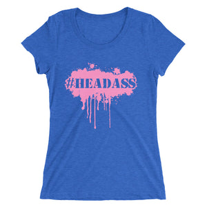 Women's "Headass" t-shirt - Pink Print