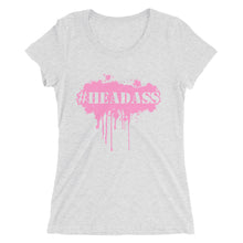 Load image into Gallery viewer, Women&#39;s &quot;Headass&quot; t-shirt - Pink Print