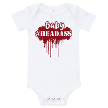 Load image into Gallery viewer, Infant &quot;Headass&quot; Onesie  - Red Print