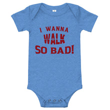 Load image into Gallery viewer, Infant &quot;Walk&quot; Onesie  - Red Print