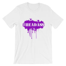 Load image into Gallery viewer, Men&#39;s &quot;Headass&quot; T-Shirt - Purple Print