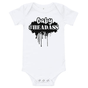 Infant "Headass" Onesie  - Black Print