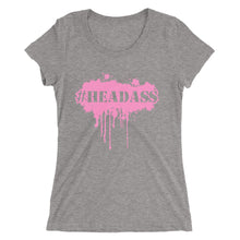 Load image into Gallery viewer, Women&#39;s &quot;Headass&quot; t-shirt - Pink Print