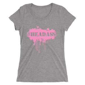 Women's "Headass" t-shirt - Pink Print