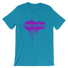 Load image into Gallery viewer, Men&#39;s &quot;Headass&quot; T-Shirt - Purple Print