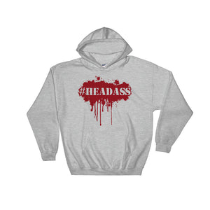 Red "Headass" Hooded Sweatshirt