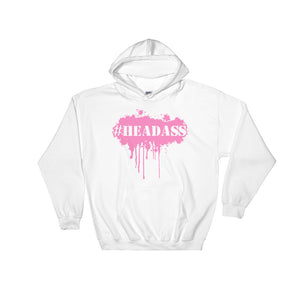 Pink "Headass" Hooded Sweatshirt