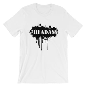 Men's "Headass" T-Shirt - Black Print