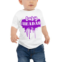 Load image into Gallery viewer, Baby &quot;Headass&quot; Tee - Purple Print