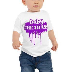 Baby "Headass" Tee - Purple Print