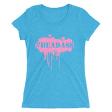 Load image into Gallery viewer, Women&#39;s &quot;Headass&quot; t-shirt - Pink Print