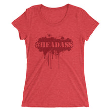 Load image into Gallery viewer, Women&#39;s &quot;Headass&quot; t-shirt - Red Print