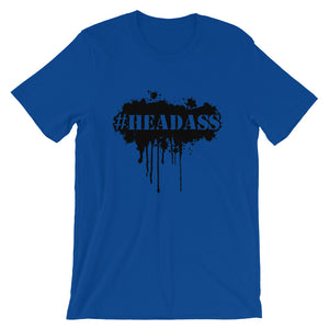 Men's "Headass" T-Shirt - Black Print