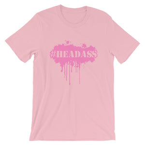 Men's "Headass" T-Shirt - Pink Print