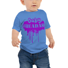 Load image into Gallery viewer, Baby &quot;Headass&quot; Tee - Purple Print