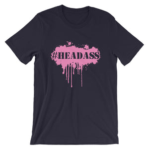 Men's "Headass" T-Shirt - Pink Print