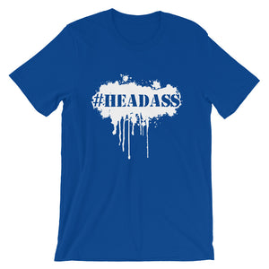 Men's "Headass" T-Shirt - White Print