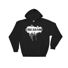 Load image into Gallery viewer, White &quot;Headass&quot; Hooded Sweatshirt