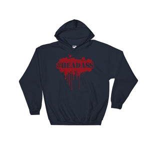 Red "Headass" Hooded Sweatshirt