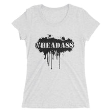 Load image into Gallery viewer, Women&#39;s &quot;Headass&quot; t-shirt - Black Print