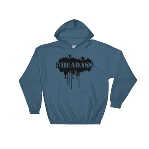 Black "Headass" Hooded Sweatshirt