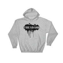 Load image into Gallery viewer, Black &quot;Headass&quot; Hooded Sweatshirt