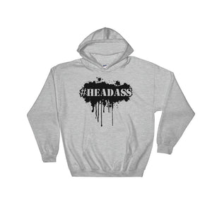 Black "Headass" Hooded Sweatshirt