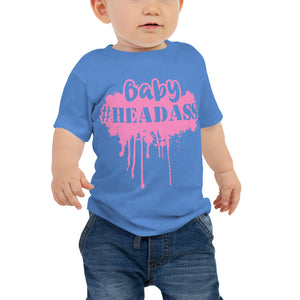 Baby "Headass" Tee - Pink Print