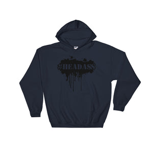 Black "Headass" Hooded Sweatshirt