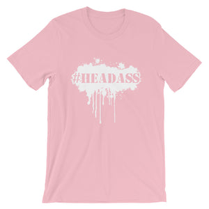 Men's "Headass" T-Shirt - White Print