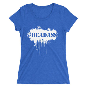 Women's "Headass" t-shirt - White Print