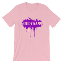 Load image into Gallery viewer, Men&#39;s &quot;Headass&quot; T-Shirt - Purple Print