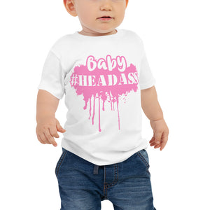 Baby "Headass" Tee - Pink Print