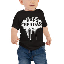 Load image into Gallery viewer, Baby &quot;Headass&quot; Tee - White Print