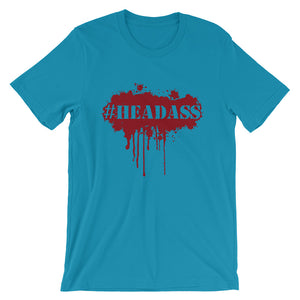 Men's "Headass" T-Shirt - Red Print