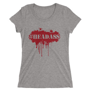 Women's "Headass" t-shirt - Red Print