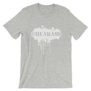 Men's "Headass" T-Shirt - White Print