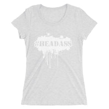 Load image into Gallery viewer, Women&#39;s &quot;Headass&quot; t-shirt - White Print