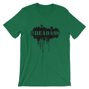 Men's "Headass" T-Shirt - Black Print