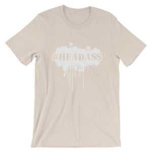 Men's "Headass" T-Shirt - White Print