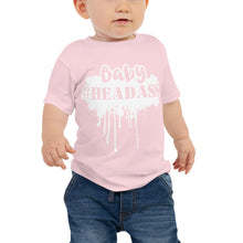 Load image into Gallery viewer, Baby &quot;Headass&quot; Tee - White Print