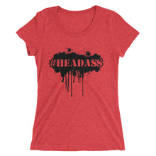 Load image into Gallery viewer, Women&#39;s &quot;Headass&quot; t-shirt - Black Print