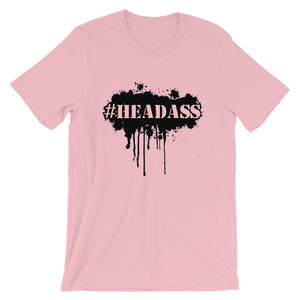 Men's "Headass" T-Shirt - Black Print