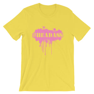 Men's "Headass" T-Shirt - Pink Print