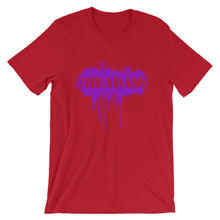 Load image into Gallery viewer, Men&#39;s &quot;Headass&quot; T-Shirt - Purple Print