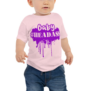 Baby "Headass" Tee - Purple Print