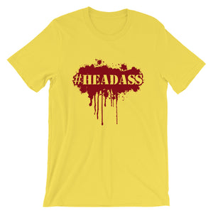 Men's "Headass" T-Shirt - Red Print