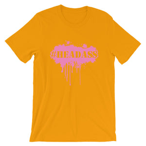 Men's "Headass" T-Shirt - Pink Print