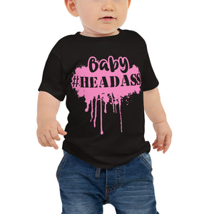 Baby "Headass" Tee - Pink Print