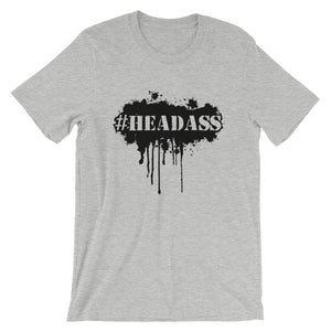 Men's "Headass" T-Shirt - Black Print